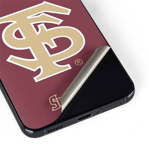 Florida State FSU Seminoles Initials Galaxy S22 Plus Skin